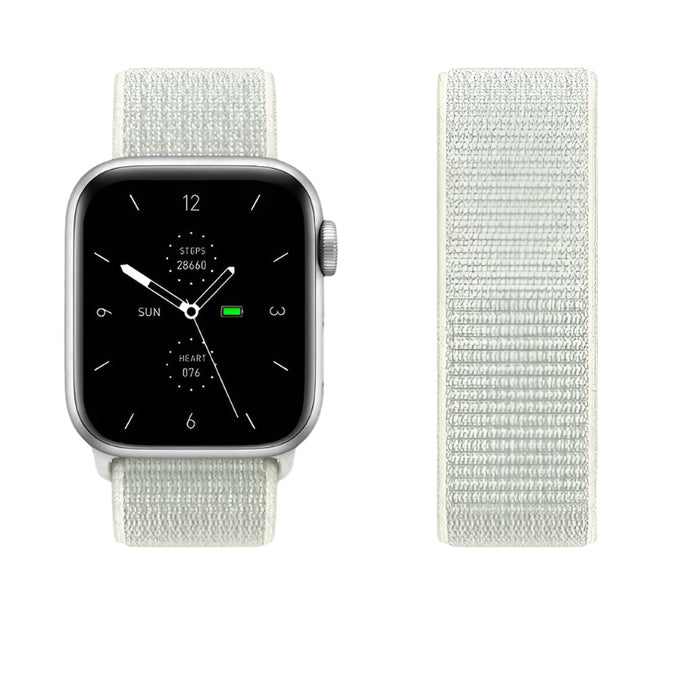 Spruce Aura Nylon Sport Loop Watch Band For Apple iWatch Straps 38mm, 40mm, 41mm, 42mm, 44 mm, 45mm, 46mm, 49mm On Sale