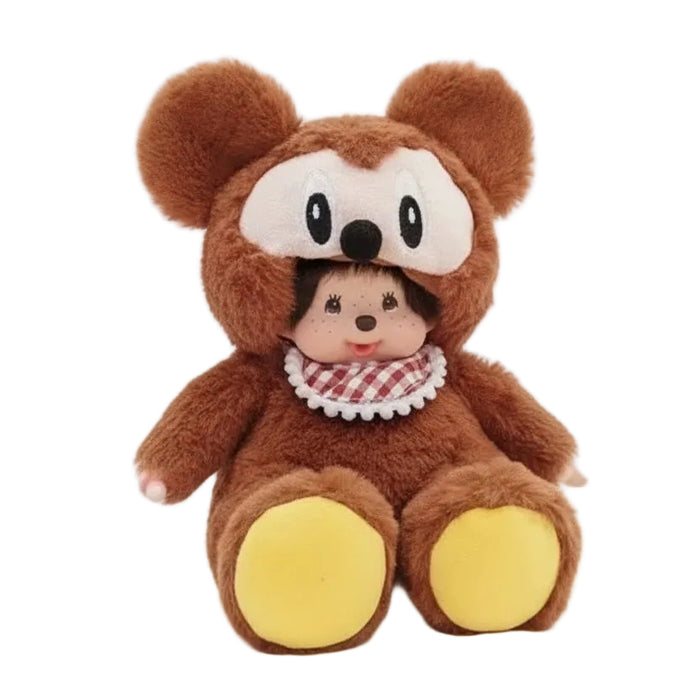 20cm Miichi Monkey Monchhichi Bear Dress Up Costume Collection Soft Plush Doll On Sale