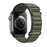 Army Green Black Alpine Loop Collection For Apple Watch Series On Sale
