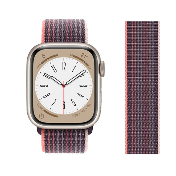 Berry Purple Apple Watch Band Straps For iWatch Series 10, 9, Ultra, 8, SE, 7, 6, 5, 4, 3 On Sale