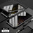 Black 360 Magnetic Privacy Anti-peeping Tempered Glasses iPhone Protective Case On Sale