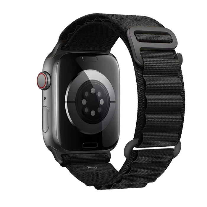 Black Alpine Loop Collection For Apple Watch Series On Sale