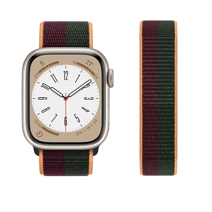 Cherry Forest Green Apple Watch Band Straps For iWatch Series 10, 9, Ultra, 8, SE, 7, 6, 5, 4, 3 On Sale