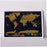 Deluxe World Scratch Off Map Of The World Wall Decal Poster