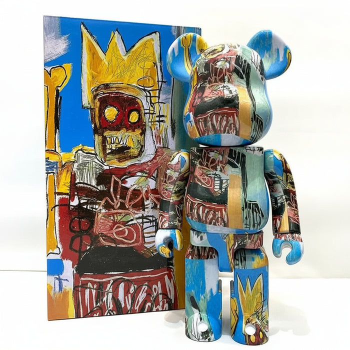 400% Space Cosmic Bear Statuette Pop Art Astronaut Decor for Modern Interiors