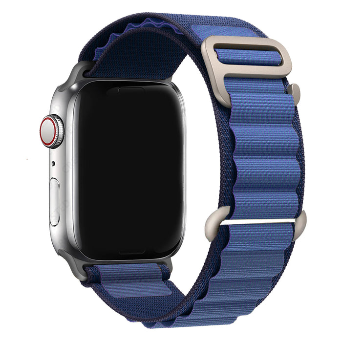 Deep Blue Alpine Loop Collection For Apple Watch Series On Sale