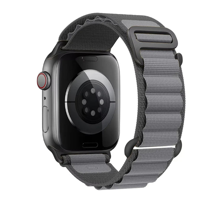 Deep Gray Black Alpine Loop Collection For Apple Watch Series On Sale