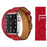 Red 55 DoubleTour Leather Wrap Watch Bracelet For Apple iWatch Series On Sale