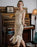 Gold O-Neck 1920s Vintage Party Inspired Fringe Flapper Dress On Sale