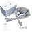 6D Deep Tissue Kneading Shiatsu Neck And Shoulder Muscle Cordless Massager In Gray Color On Sale