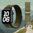NIKE Style Green Grey Nylon Sport Watch Straps Collection For Apple Watch 38mm, 40mm, 41mm, 42mm, 44 mm, 45mm, 46mm, 49mm On Sale