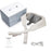 6D Deep Tissue Kneading Shiatsu Neck And Shoulder Muscle Cordless Massager In Ivory Color On Sale