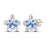 Sea Turtle Elegant Ocean-Inspired 925 Sterling Silver Hoop Earrings On Sale