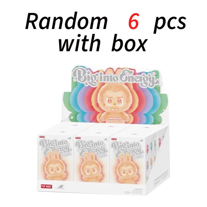Labubu V3 The Monsters Big Into Energy Action Figure Plush Dolls 6 Random Blind Boxes Collection On Sale