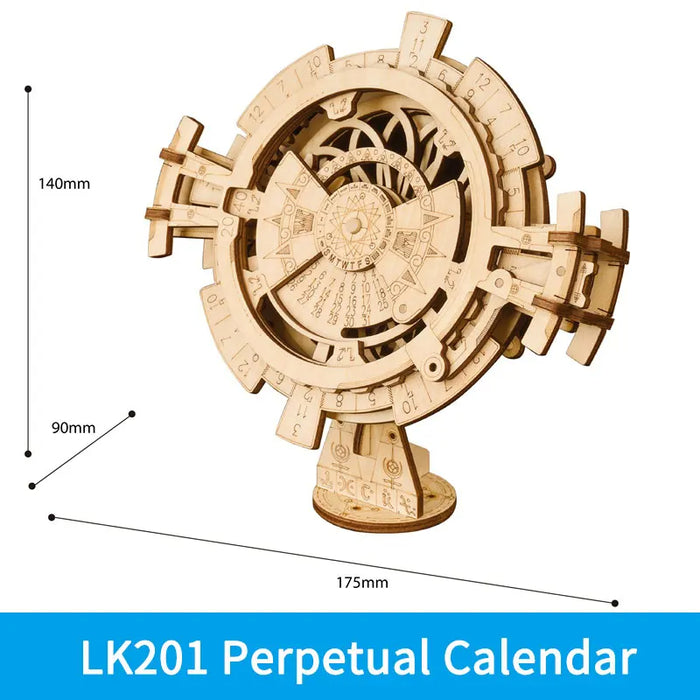 Perpetual Calendar 3D Puzzle Model Building Kit Toys On Sale