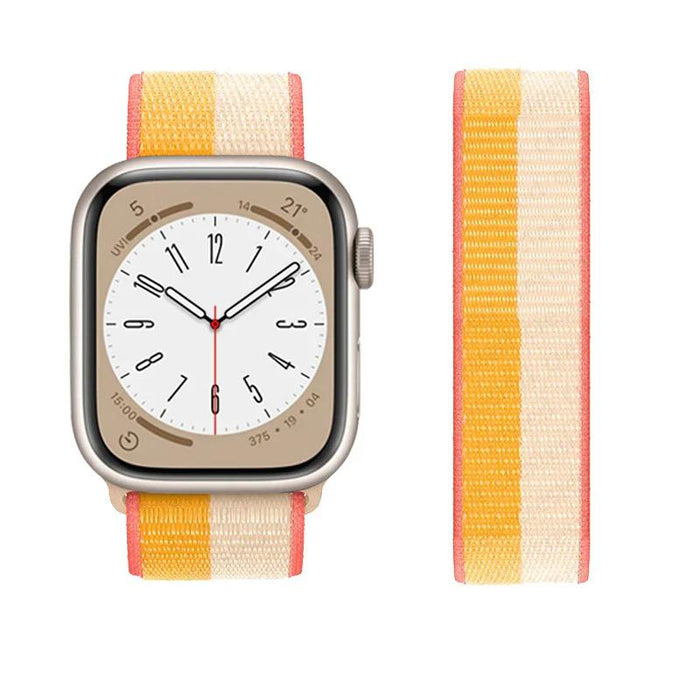 Maize White Apple Watch Band Straps For iWatch Series 10, 9, Ultra, 8, SE, 7, 6, 5, 4, 3 On Sale