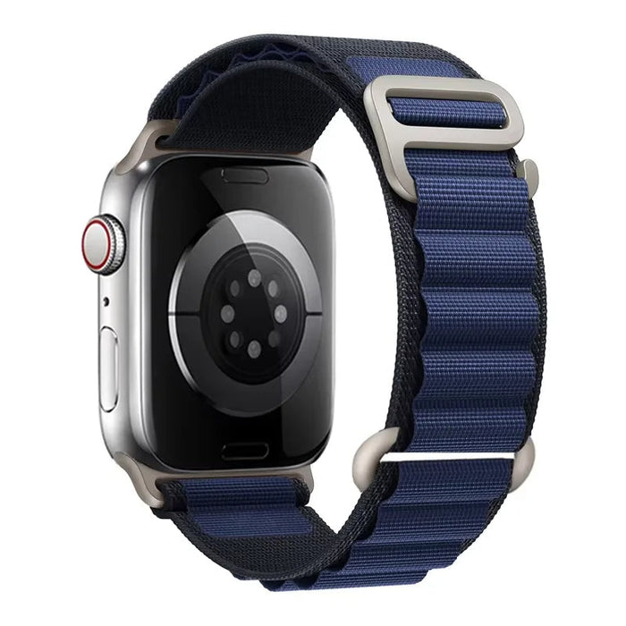 Navy Natural Alpine Loop Collection For Apple Watch Series On Sale