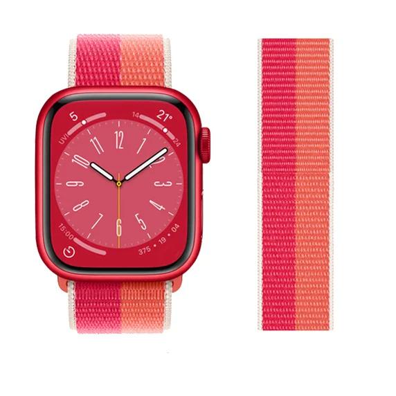 Nectarine Peony Apple Watch Band Straps For iWatch Series 10, 9, Ultra, 8, SE, 7, 6, 5, 4, 3 On Sale
