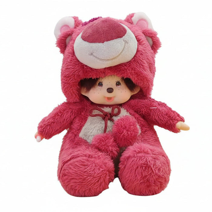 20cm Miichi Monkey Monchhichi Lots-o-Hugging Bear Dress Up Costume Collection Soft Plush Doll On Sale