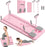 6-in-1 Foldable Multi-Purpose Pink Pilates Exercise Board For Abdominal And Core Strength Workout Training On Sale