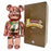400% Fortune Cat Bearbrick Series Pink Bear Statuette Pop Art Decor Collection On Sale