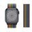 NIKE Pride Edition Black Styles Nylon Watch Straps For Apple Watch 40mm, 41mm, 42mm, 44 mm, 45mm, 46mm, 49mm On Sale