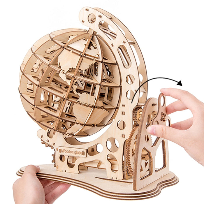 Mechanical Globe Wooden Puzzle On Sale