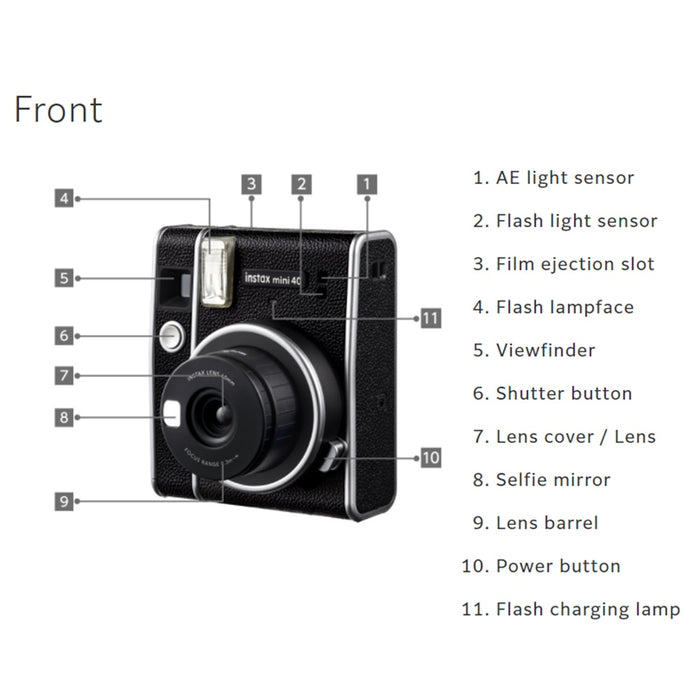 Fujifilm Instax Mini 40 Instant Film Camera