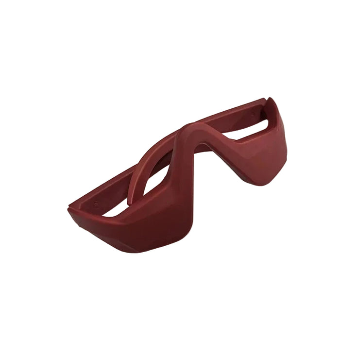 Red Frame Glasses Style Design USB Rechargeable Red Light EMS Under Eye Cosmetic Massager Device On Sale