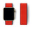 Red U Nylon Watch Straps Collection For Apple Watch 38mm, 40mm, 42mm, 44 mm On Sale