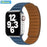 Midnight Blue Silicone Link Magnetic Loop Apple Watch Band On Sale
