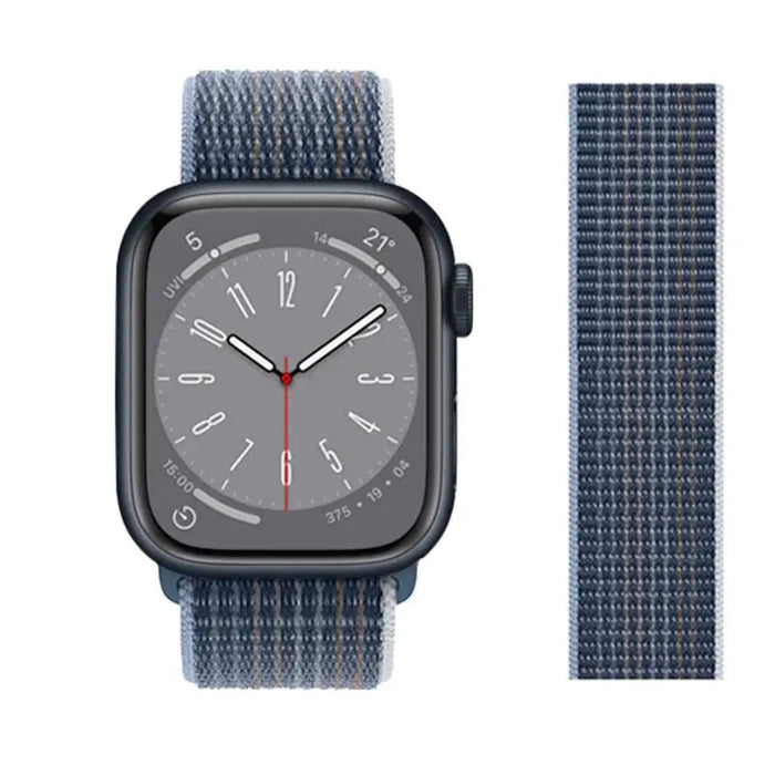Storm Blue Apple Watch Band Straps For iWatch Series 10, 9, Ultra, 8, SE, 7, 6, 5, 4, 3 On Sale
