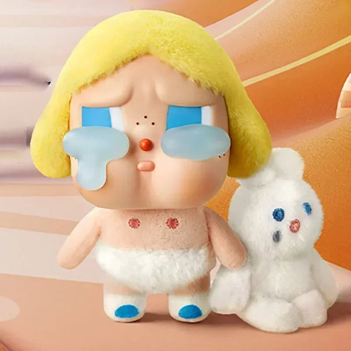 Super Hidden Baby Blonde Crybaby Crying Again Vinyl Face Plush Dolls Blind Box Collection On Sale
