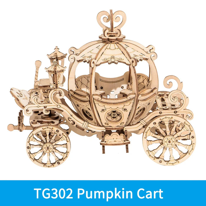 Pumpkin Cart 3D Puzzle Model Building Kit Toys On Sale