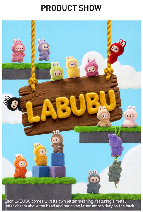 THE MONSTERS Pin For Love Series Labubu Vinyl Plush Pendant Dolls Blind Box Collection On Sale