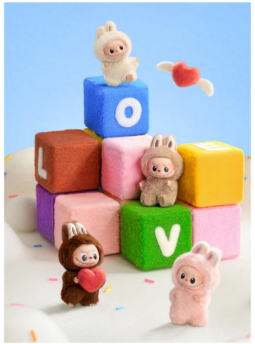 THE MONSTERS Pin For Love Series Labubu Vinyl Plush Pendant Dolls Blind Box Collection On Sale