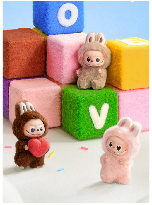 THE MONSTERS Pin For Love Series Labubu Vinyl Plush Pendant Dolls Blind Box Collection On Sale