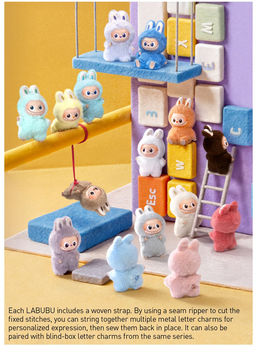 THE MONSTERS Pin For Love Series Labubu Vinyl Plush Pendant Dolls Blind Box Collection On Sale