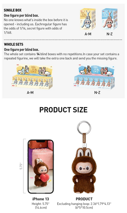 THE MONSTERS Pin For Love Series Labubu Vinyl Plush Pendant Dolls Blind Box Collection On Sale