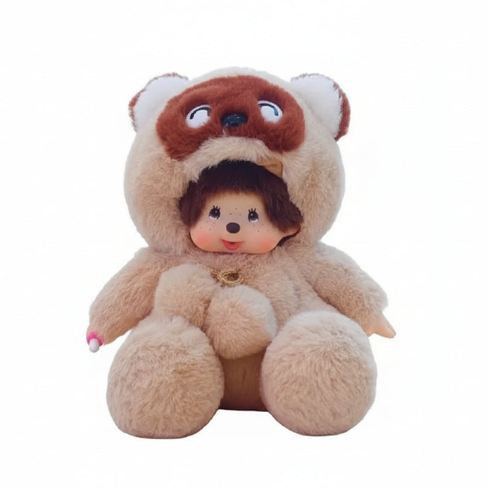 20cm Miichi Monkey Monchhichi Bear Dress Up Costume Collection Soft Plush Doll On Sale
