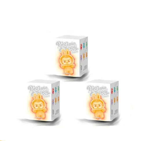 Labubu V3 The Monsters Big Into Energy Action Figure Plush Dolls 3 Blind Boxes Collection On Sale