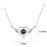 I Love You in 100 Languages Projection Necklace Pendant With Heart Angel Wings Design In Silver On Sale
