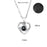 I Love You in 100 Languages Projection Necklace Pendant With Heart Shape Design In Silver On Sale