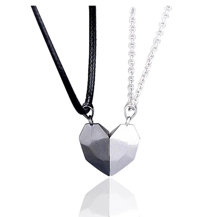 Magnetic Matching Heart Necklaces On Sale