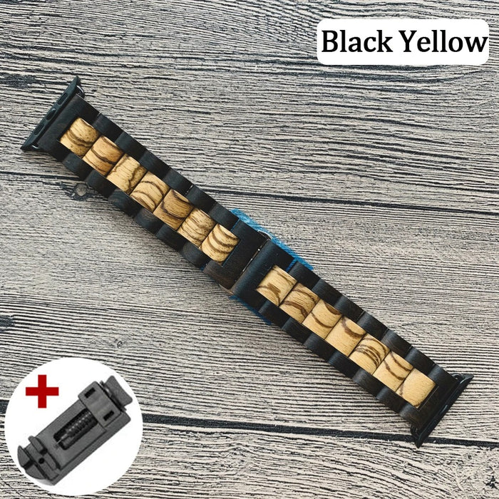 Wooden Strap for Apple Watch Band 38mm, 40mm, 42mm, 44 mm, 45mm, 49, On Sale