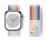 Pride White Nylon Watch Straps Collection For Apple Watch 38mm, 40mm, 42mm, 44 mm On Sale