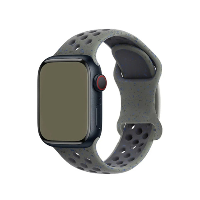 Cargo Khaki Athletic Sport Silicone Watch Band for Apple Watch  On Sale