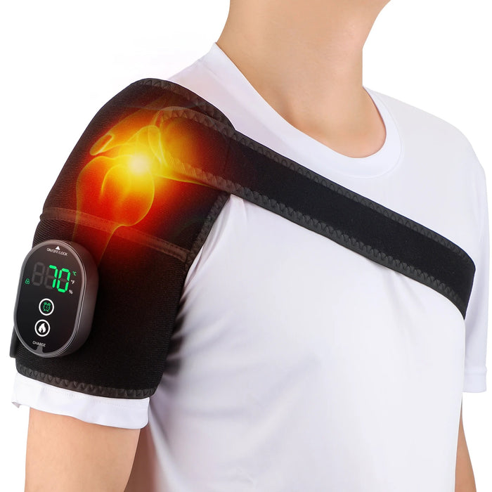 Rechargeable Heating Shoulder Massager On Sale