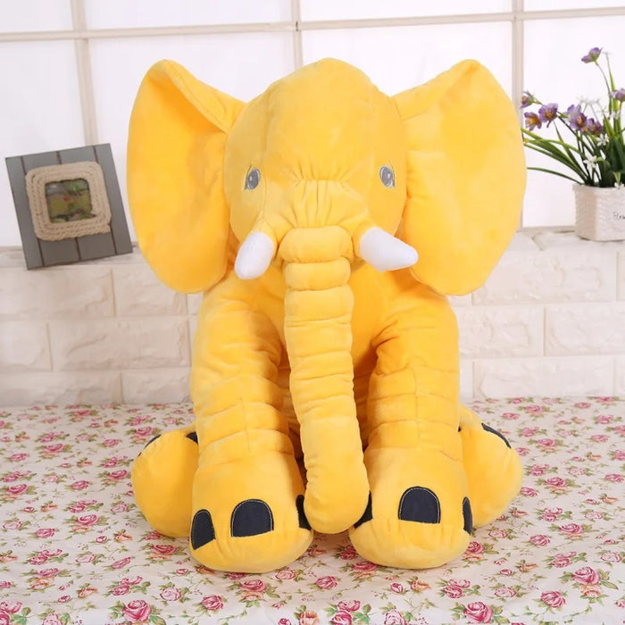40 / 60cm Stuffed Yellow Elephant Plush Toy On Sale