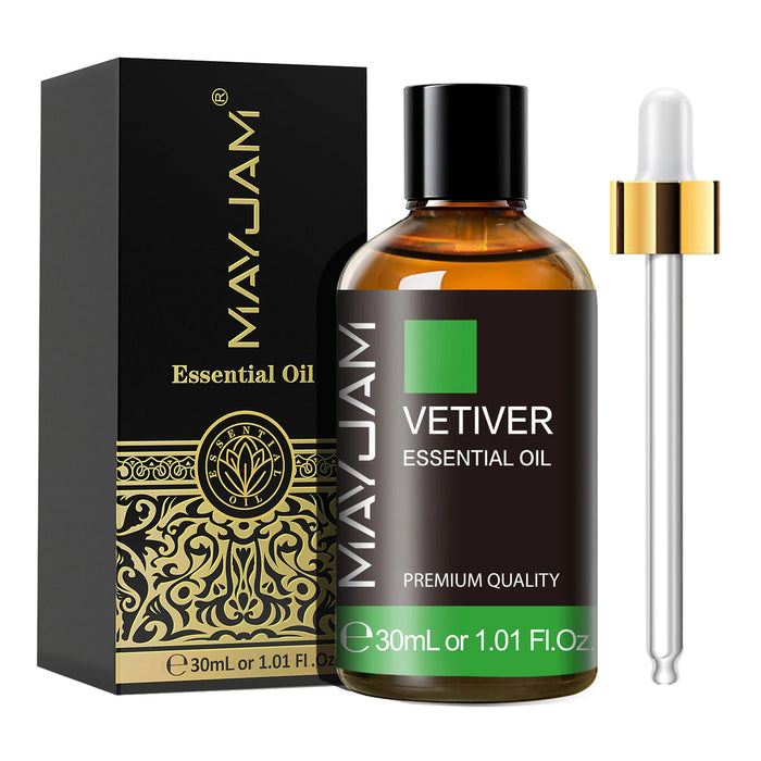 30ml Vetiver Pure Natural Essential Oils On Sale